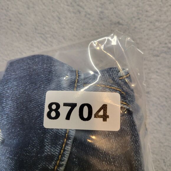 Signature Levi Jean Jacket Womens S Blue Denim Trucker - Picture 9 of 9